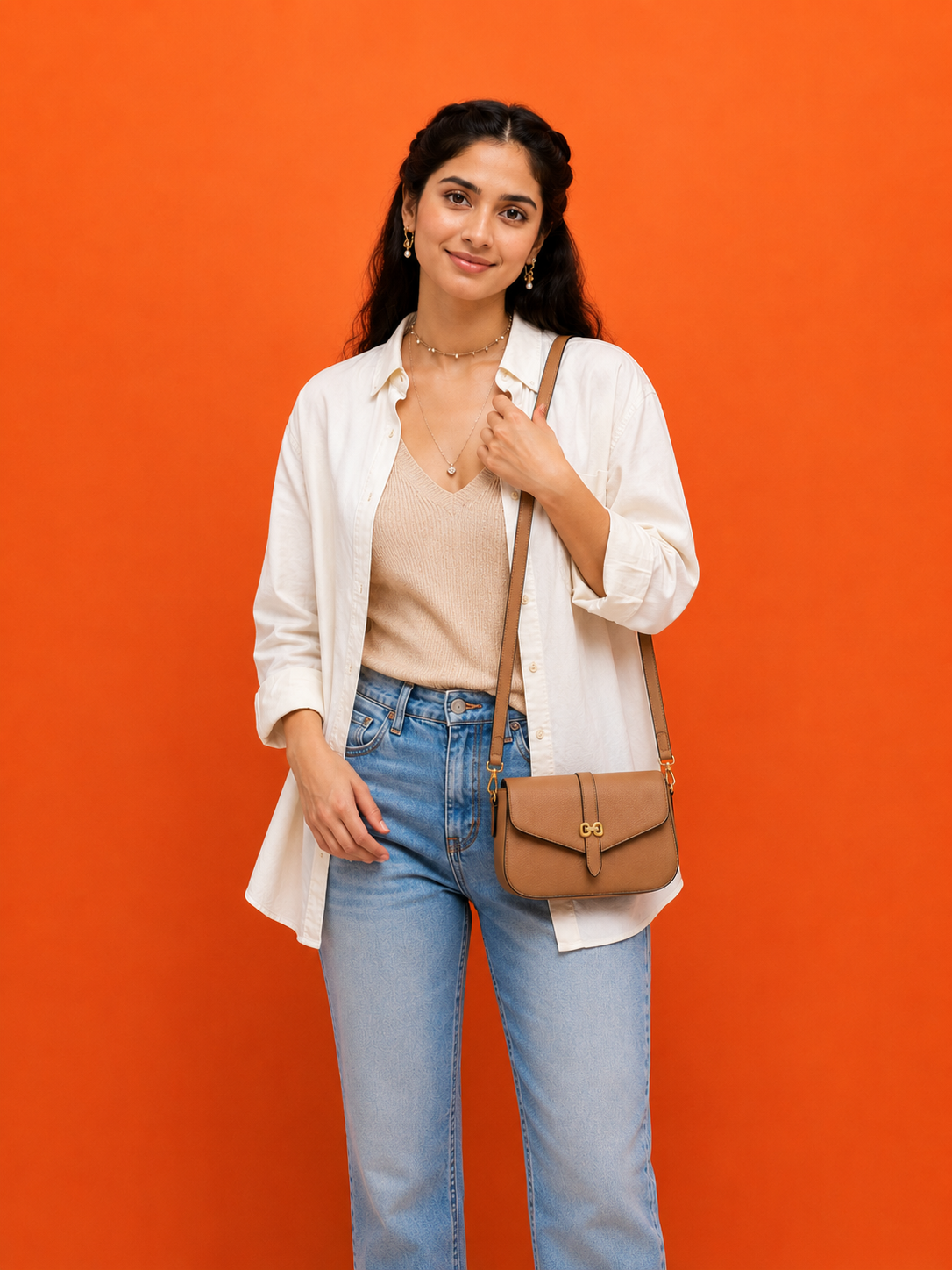 Jadevine Celeste Crossbody Sling bag