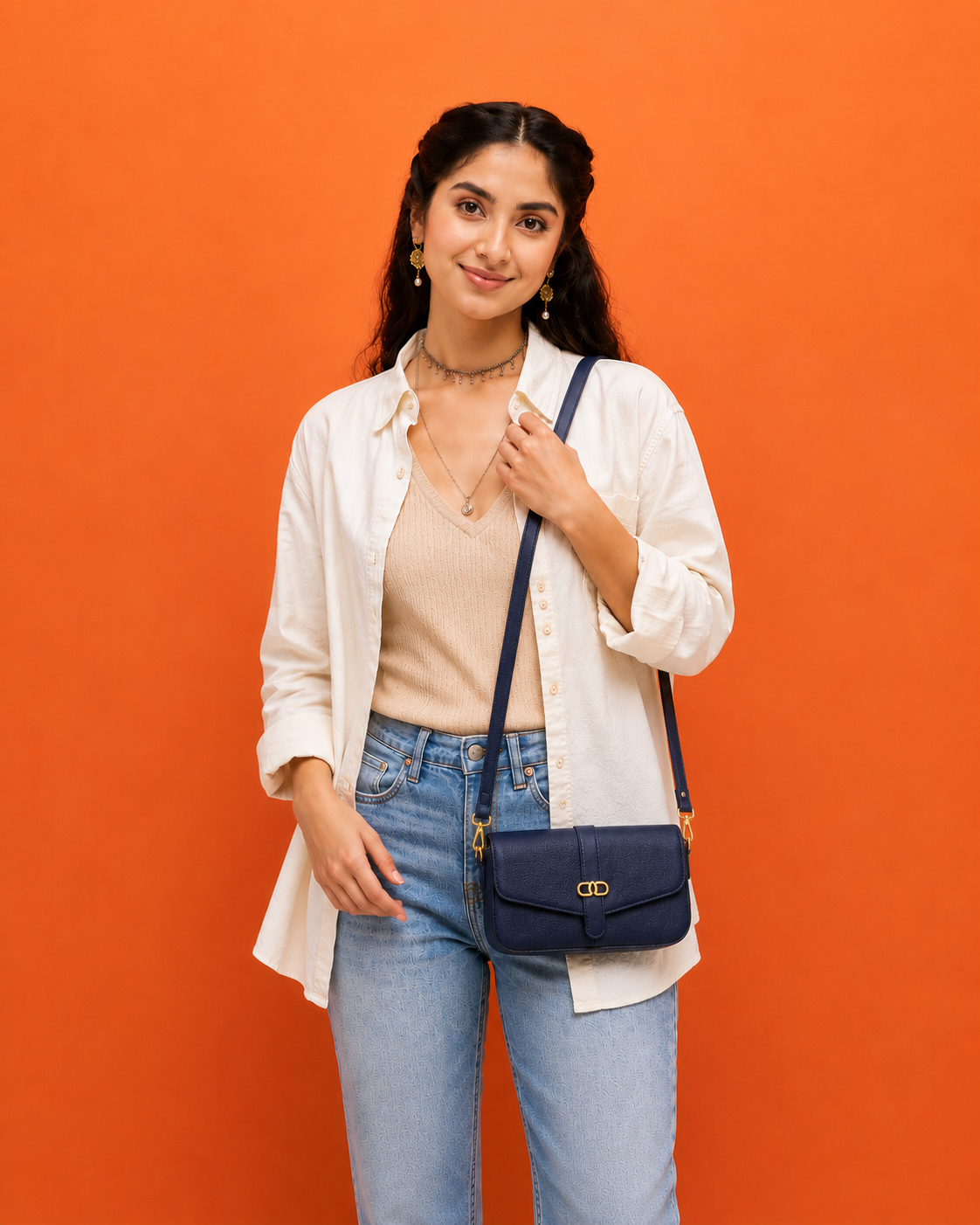 Jadevine Celeste Crossbody Sling bag