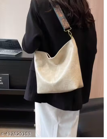 Artisan Textured Slouchy Hobo with Bohemian Jacquard Strap