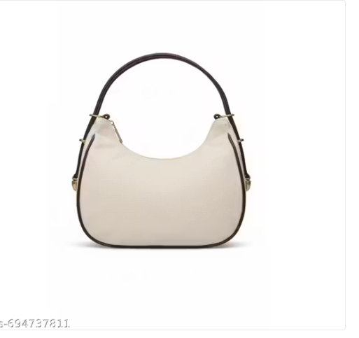 High-Gloss Quilted Crossbody Bag with Geometric Metal Lock